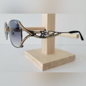 Caviar 1679 Sunglasses Gun Metal Silver C82 New